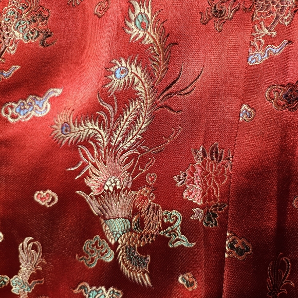 Silk Traditional Qipoa Dress - Picture 5 of 11